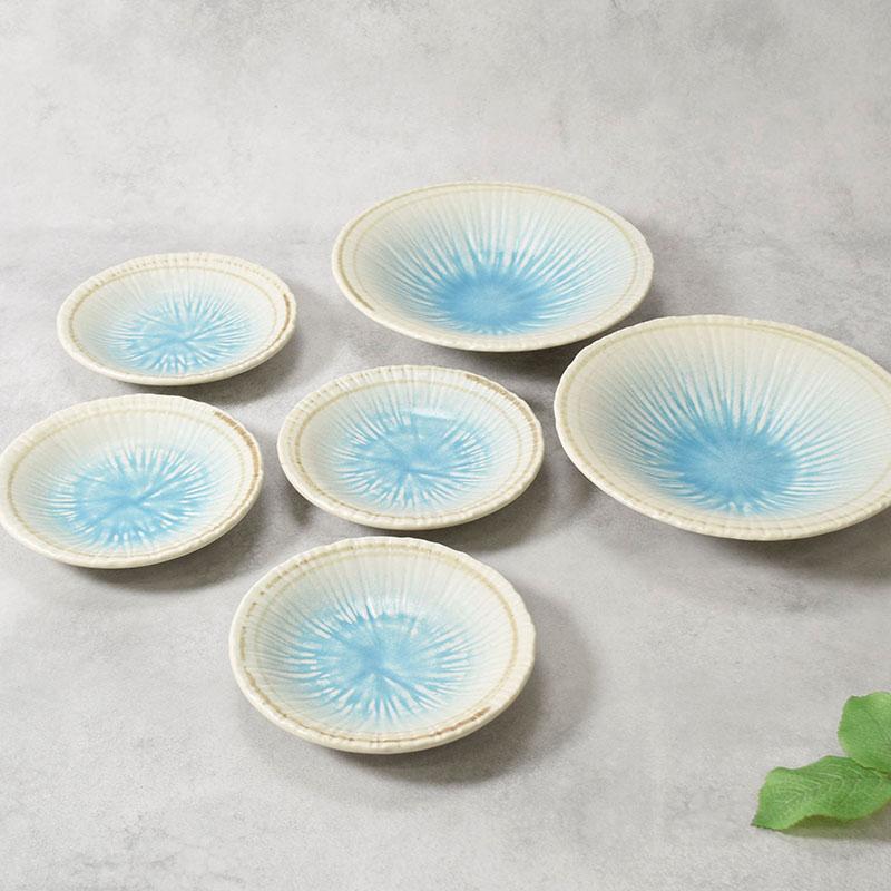 多用鉢 ＆取り皿 4人用 合計6点セット 雫 和食器 割引セット 送料無料