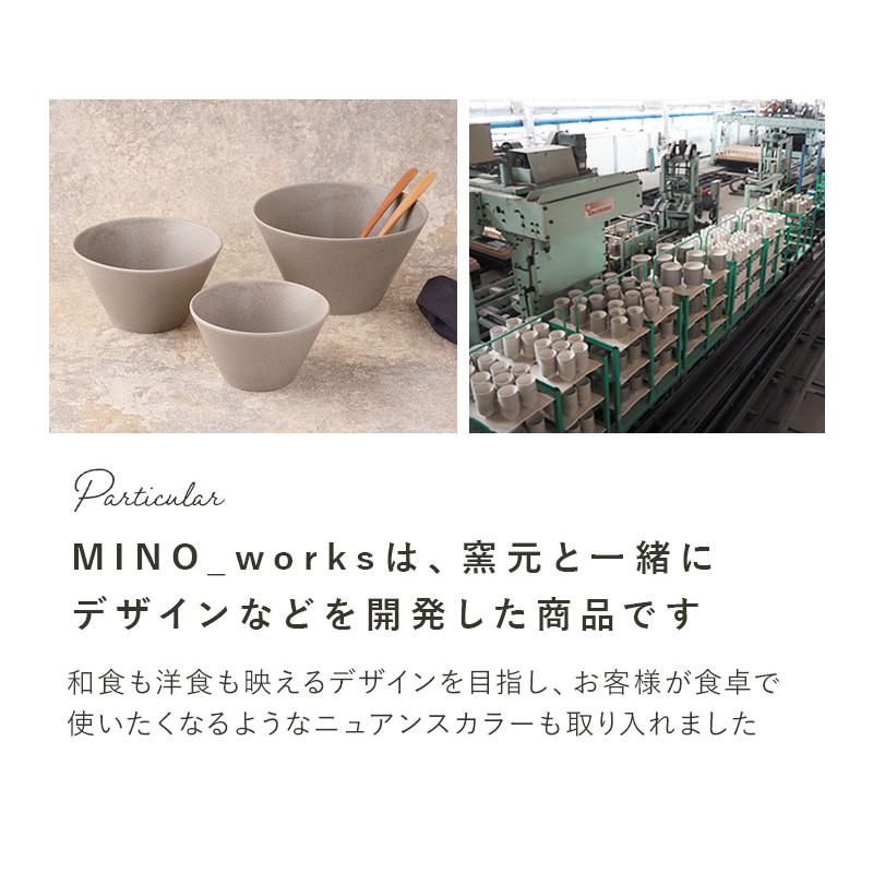 食器6点セット ボウル3サイズ MINO_worksシリーズ 黒マット×グレージュ