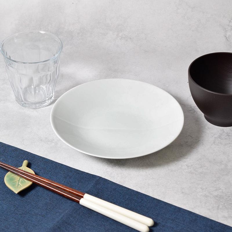 来客用取り皿10枚セット 中皿 18cm 白磁線彫り 食器セット 割引 セット