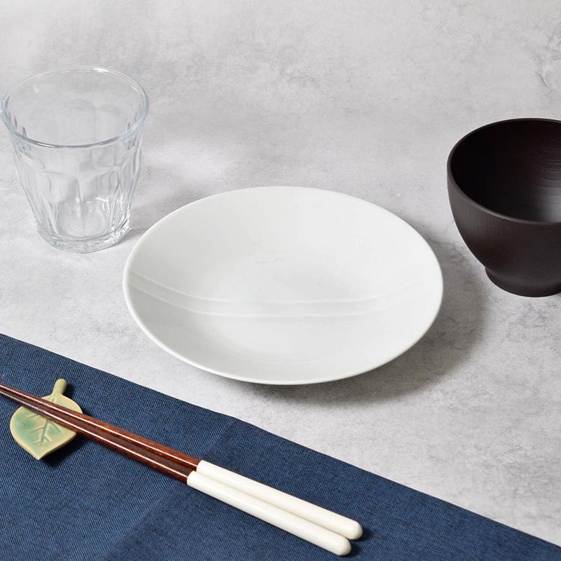 来客用取り皿10枚セット 中皿 18cm 白磁線彫り 食器セット 割引 セット