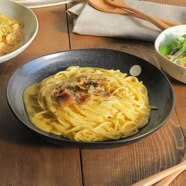 和食器 水玉 三角8寸大皿 （ドットモノトーンシリーズ）大皿 パスタ皿