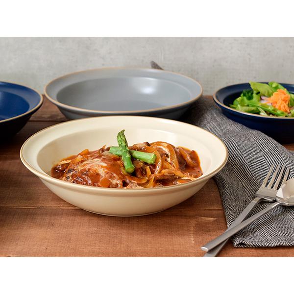 カレー&パスタ皿 おしゃれ プレート 21cm エッジライン Edge カレー&パスタ皿 おしゃれ プレート 21cm エッジライン Edge
