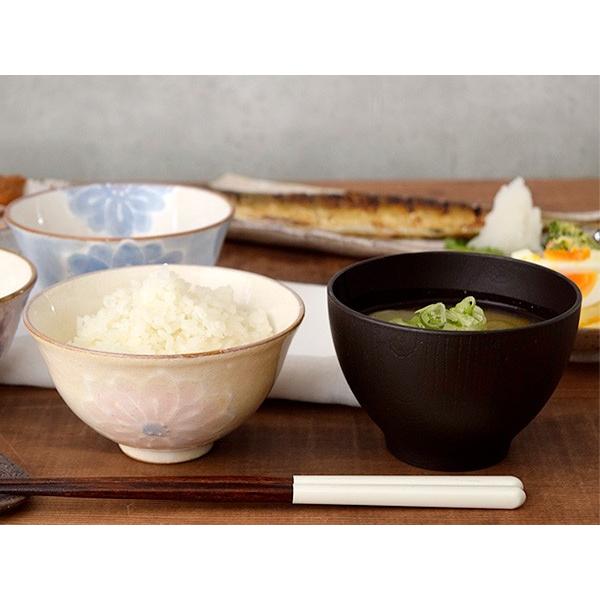 お茶碗 淡彩花 手描き一珍和食器 お茶わん ご飯茶碗 飯碗 ライスボウル