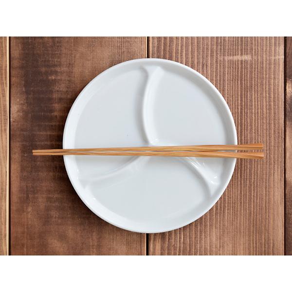 Segries プレート皿　食器　まとめ売り　3皿セット 3つ仕切り皿 おつまみ中皿 17.5cm ホワイト プレート お皿 仕切り皿
