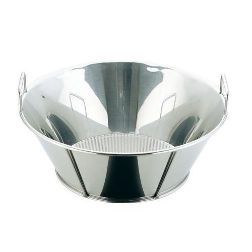 送料無料 Uk18 8 揚げざる 底パンチング 55cm 穴径直径2 2mm パンチングざる 残りわずか Library Kp Ac Rw