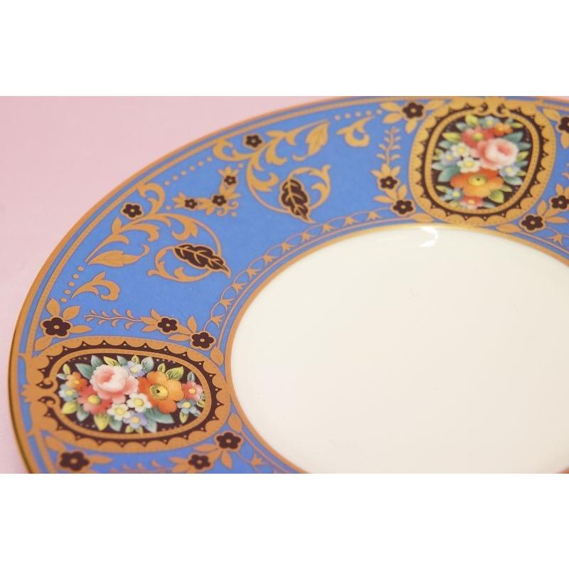 ノリタケ オマージュコレクション 青絵花文 カプチーノ碗皿 : 食器の