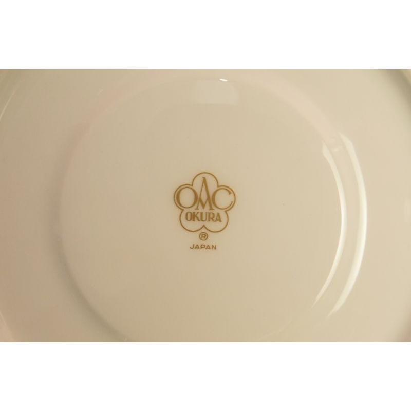 大倉陶園　モーニング碗皿（ピンク蒔き） |  | 03