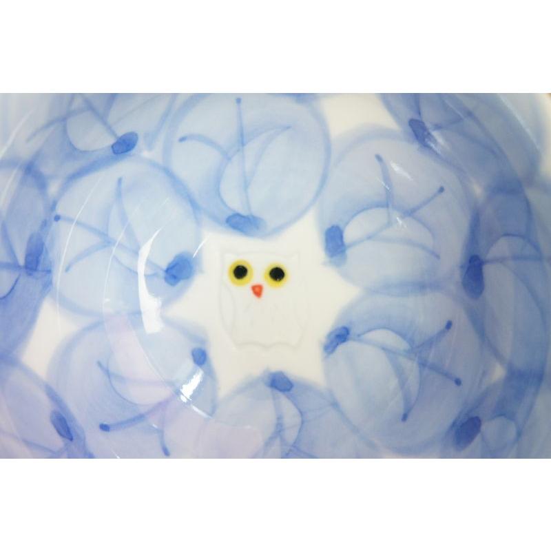木の葉ふくろう 飯碗（赤・小） |  | 01