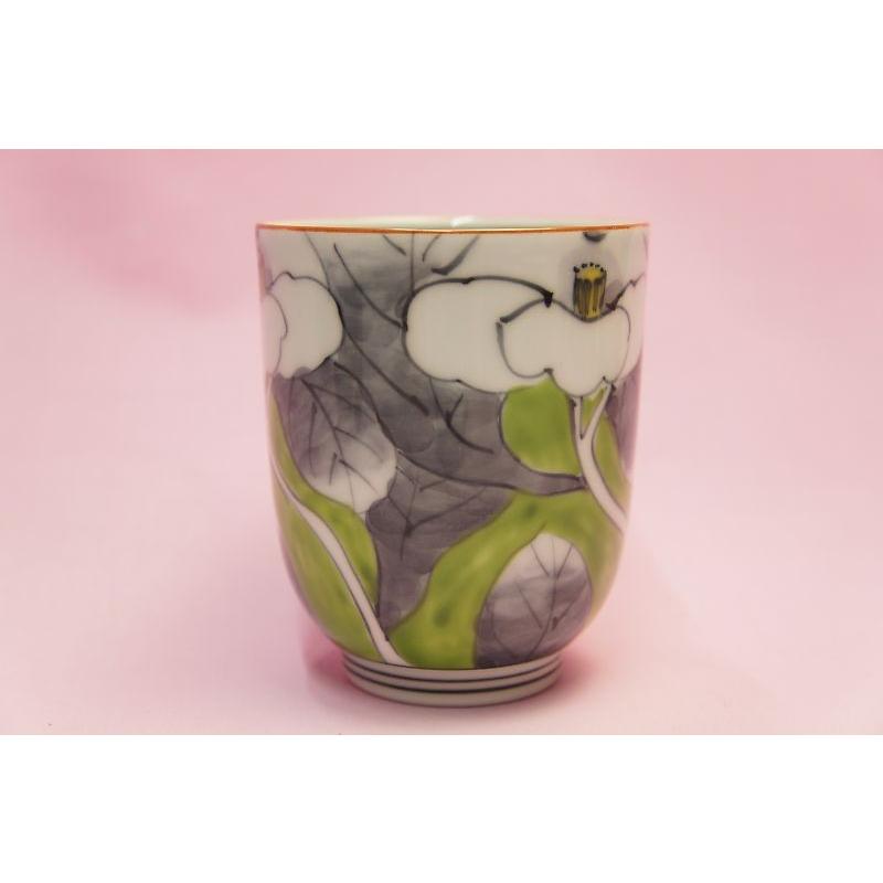 赤絵山茶花　湯呑み |  | 02