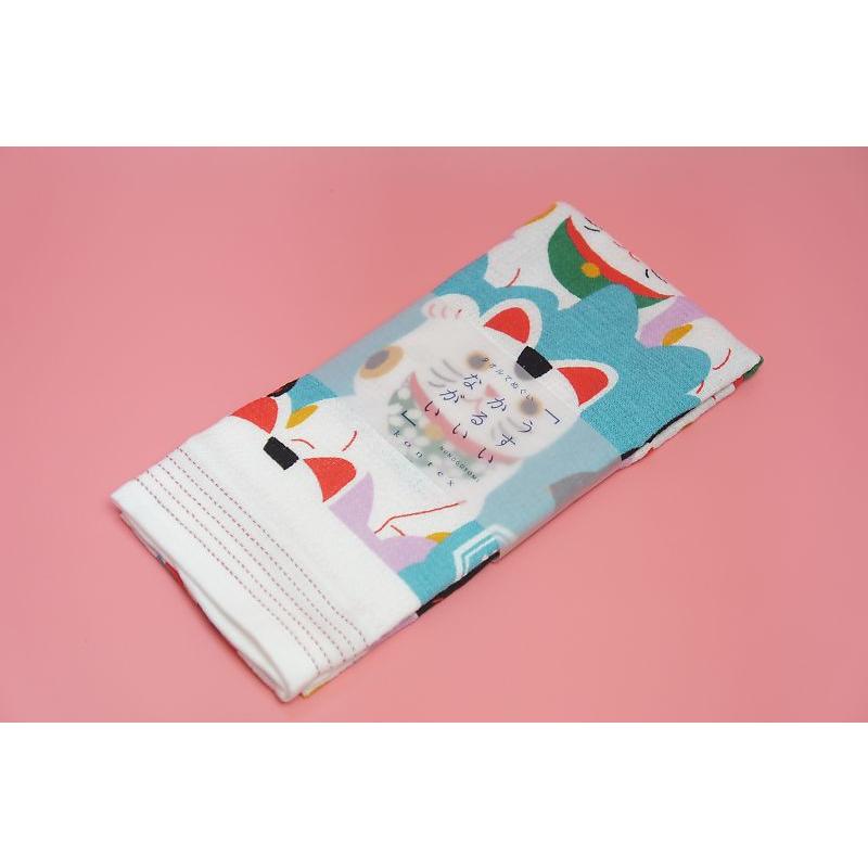 てぬぐいたおる　「ラッキーキャット」[63777-002] | 