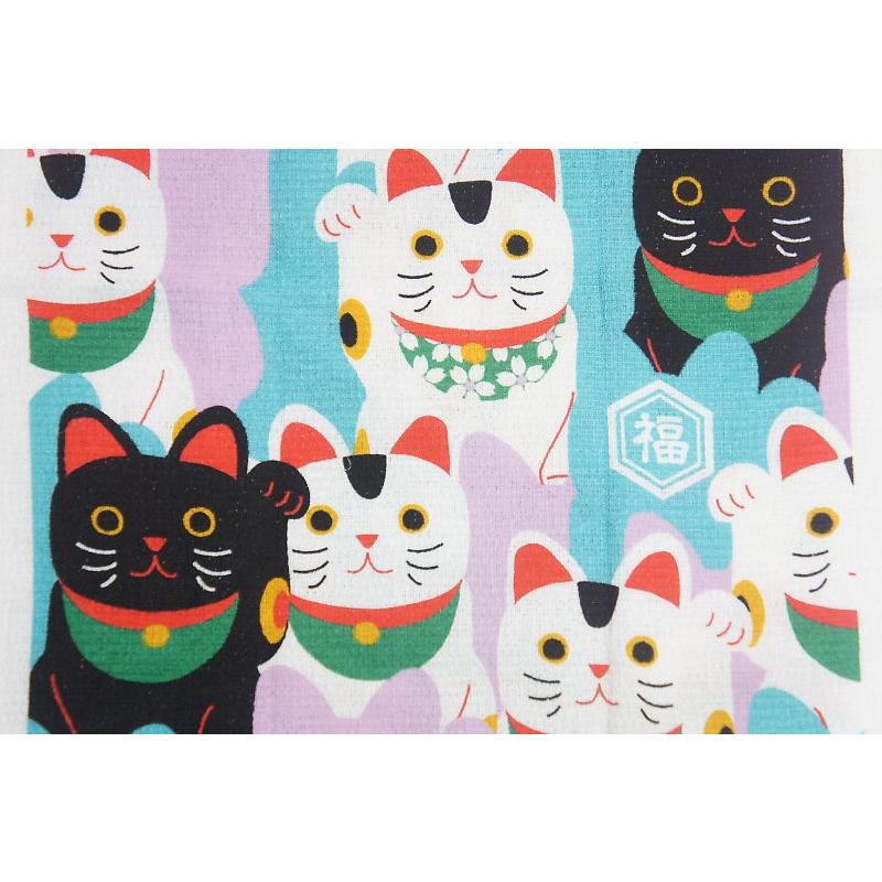 てぬぐいたおる　「ラッキーキャット」[63777-002] |  | 01