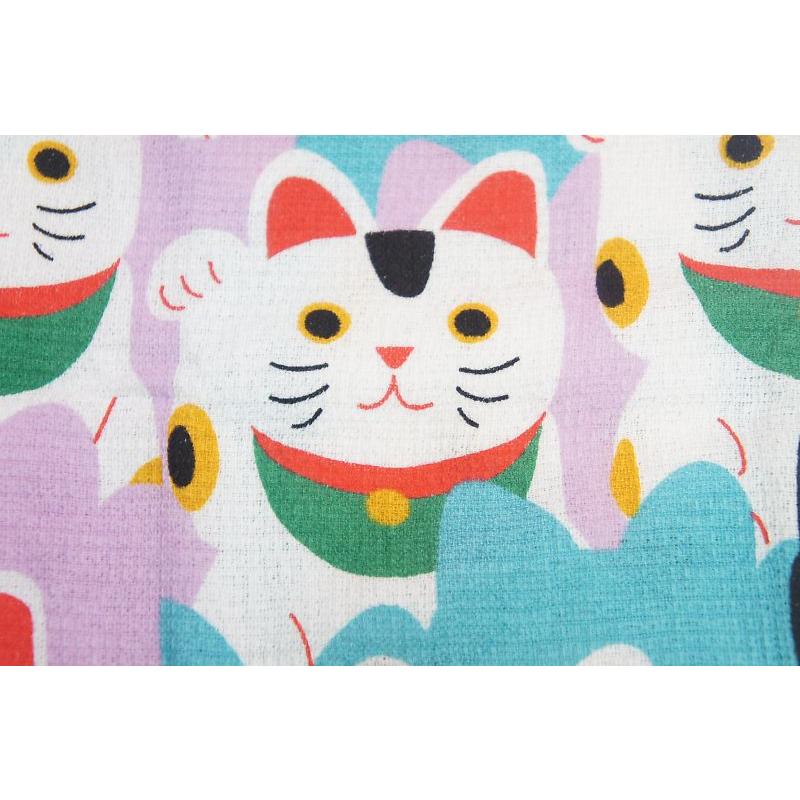 てぬぐいたおる　「ラッキーキャット」[63777-002] |  | 02