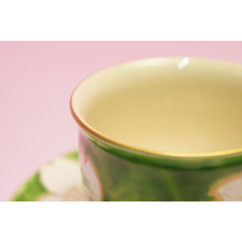 緑地白桜　コーヒー碗皿 |  | 01