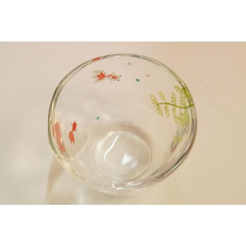 金魚　ガラスぐい呑み |  | 01