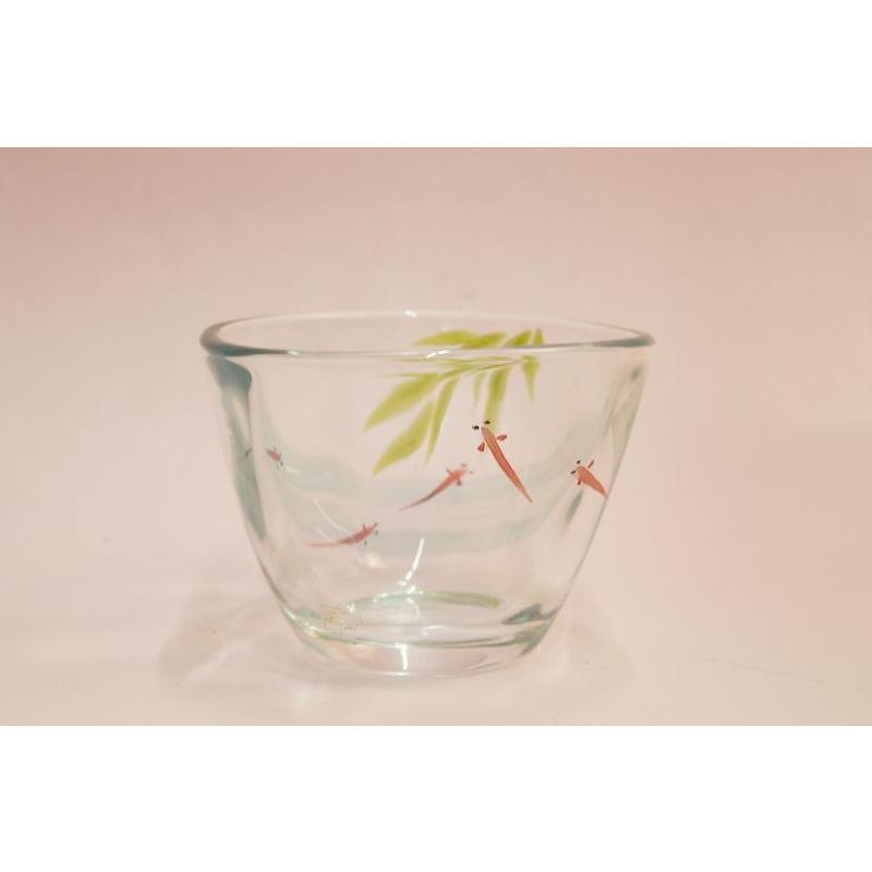 メダカ　ガラスぐい呑み |  | 02