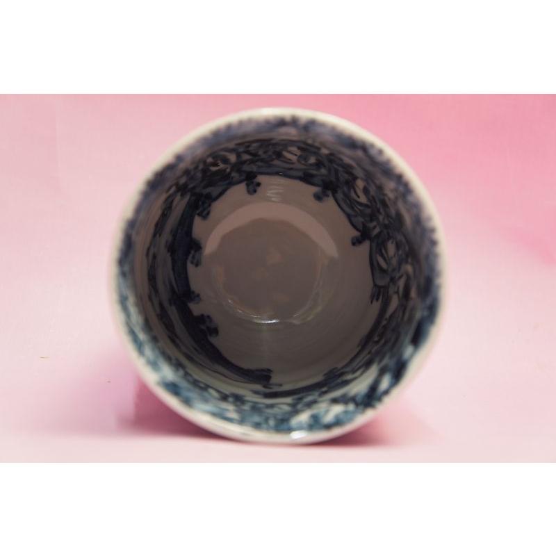 六齋窯 村田幸之介 染付山水 特大湯呑み(B) : 食器のみつはた - 通販 