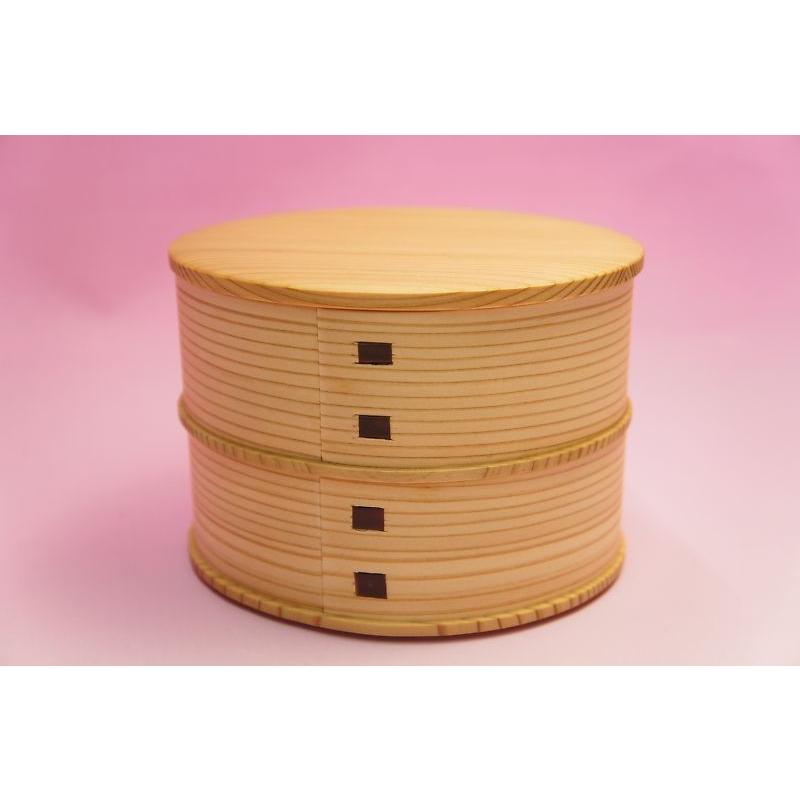 木製 うるしの弁当箱 杉の木クラフト 溝口伸弥 箱 ティッシュ サイズ