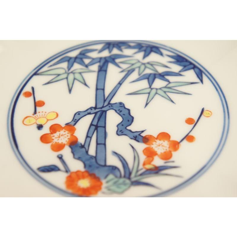 染錦四君子 取皿5枚揃 : 食器のみつはた - 通販 - Yahoo!ショッピング