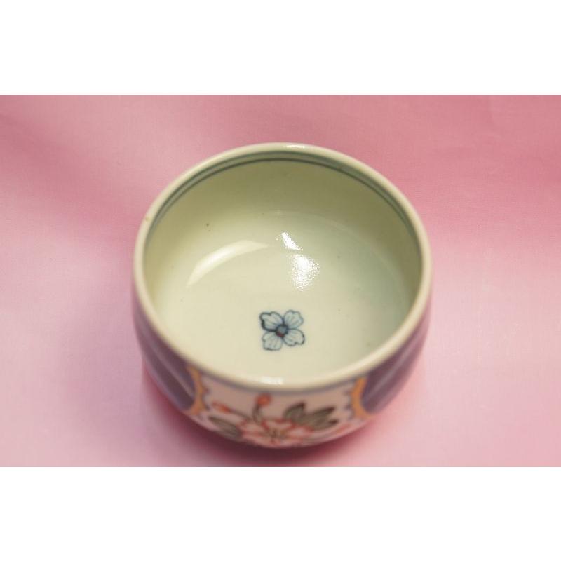 六代 佐藤走波 染錦草花文 湯呑み揃 : 食器のみつはた - 通販 - Yahoo