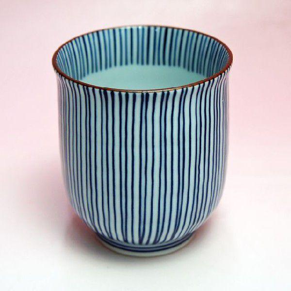 内外十草湯呑み[大・青] | 