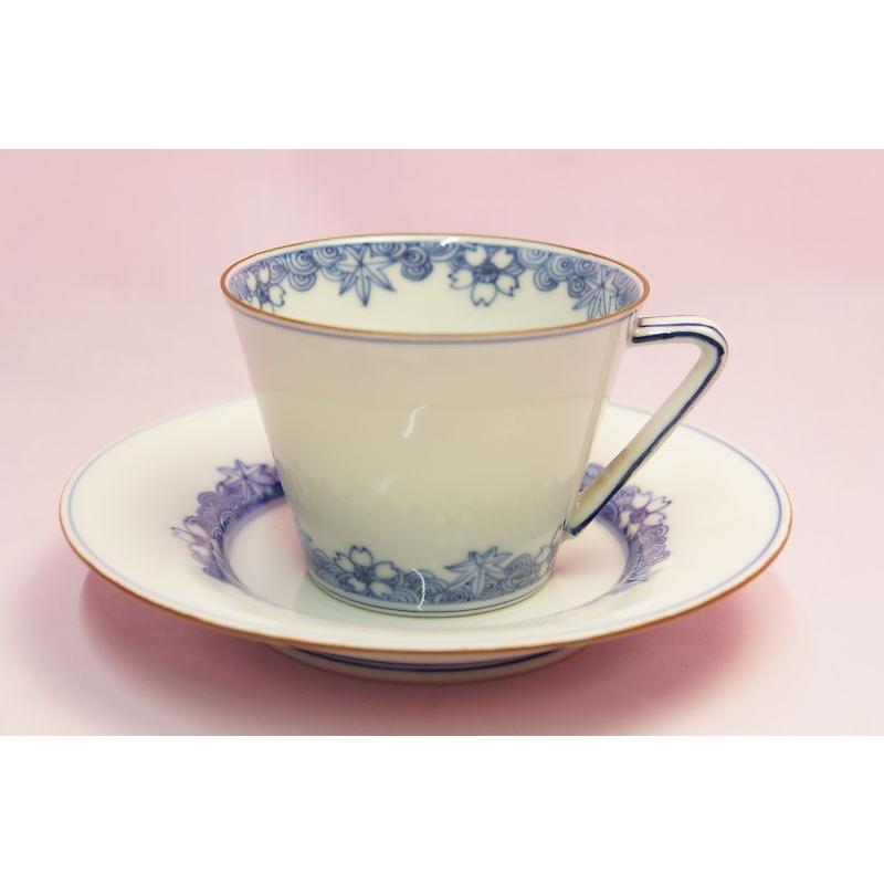 うず雲錦　コーヒー碗皿 | 