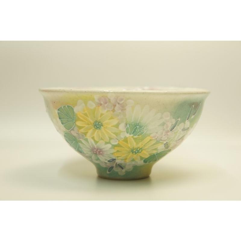 ゆずりは 緑彩花畑 飯碗 : 食器のみつはた - 通販 - Yahoo