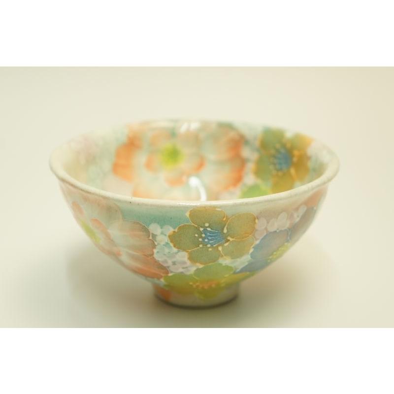 ゆずりは　色彩輪花　飯碗 | 