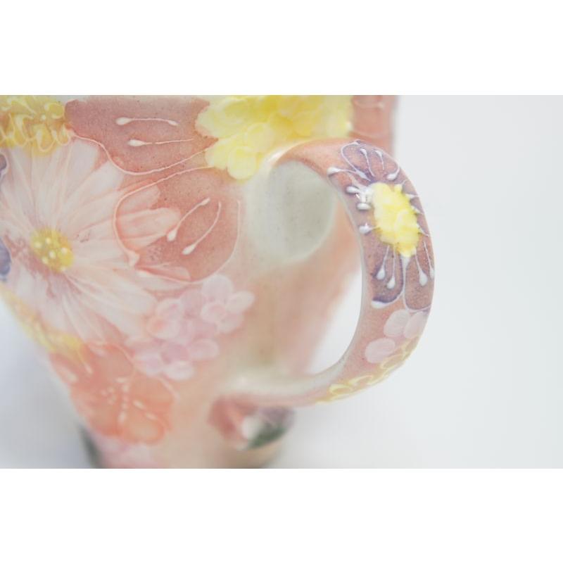 ゆずりは　紅彩花間取　マグカップ |  | 04