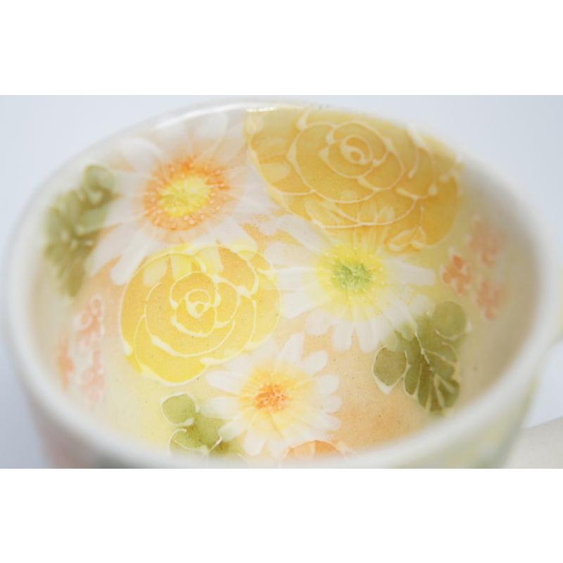 ゆずりは　黄彩色絵花　マグカップ |  | 02