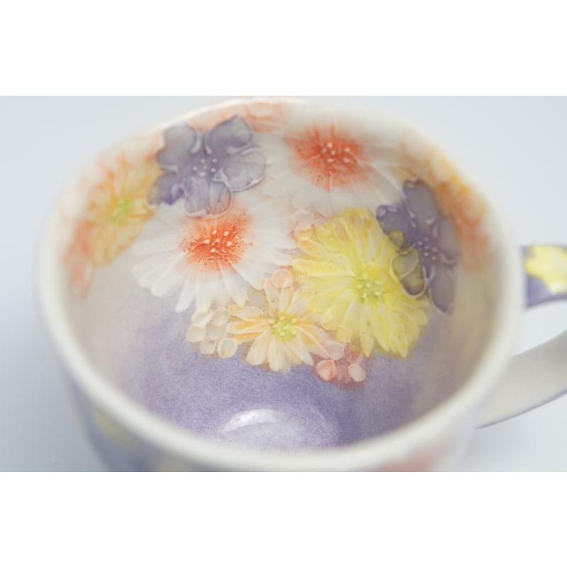 ゆずりは　紫花景色　マグカップ |  | 02