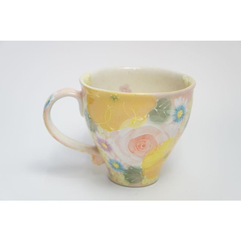 ゆずりは　間取黄花紋　マグカップ |  | 01