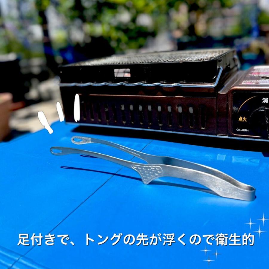 仙武堂 焼肉トング 足付き 大サイズ 自立式 衛生的 日本製 仙武堂 焼肉トング 足付き 大サイズ 自立式 衛生的 日本製