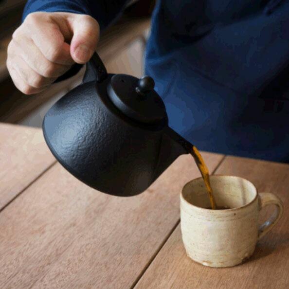 岩鋳（IWACHU） 南部鉄器 コーヒーポットセット ブラック ドリッパー