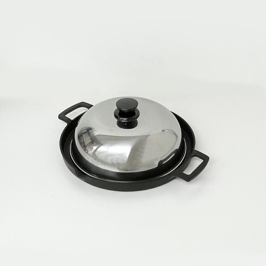 岩鋳 南部鉄器 グリルパン 25cm 蓋付きセット 日本製 IH対応 岩鋳 南部鉄器 グリルパン 25cm 蓋付きセット 日本製 IH対応