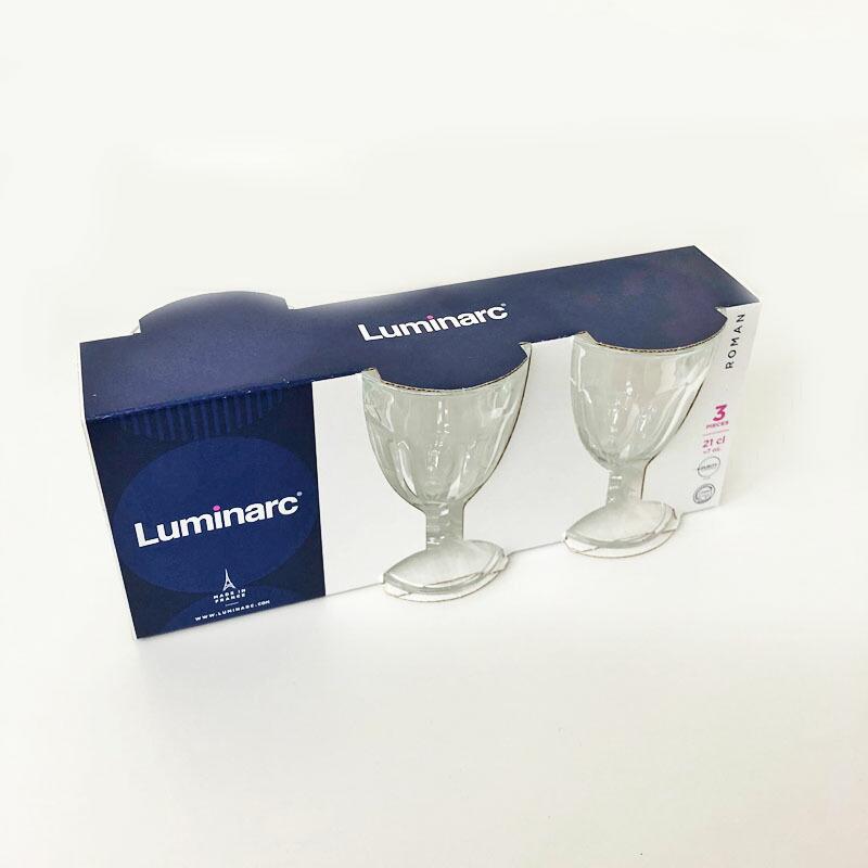 LUMINARC（リュミナルク） ロマンワイングラス 210 3個販売 ステム