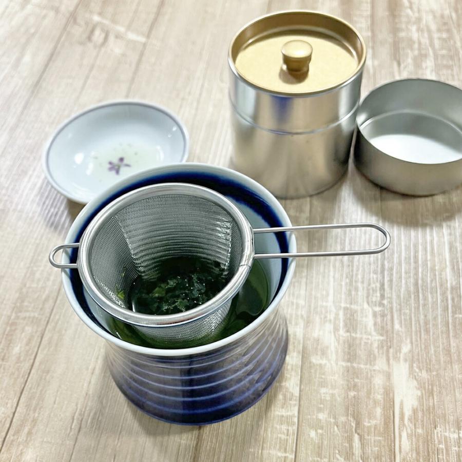 茶会用、茶漉し、箱あり Three Snow（スリースノー） ちょい茶こし 日本製 1杯用 茶漉し 自立