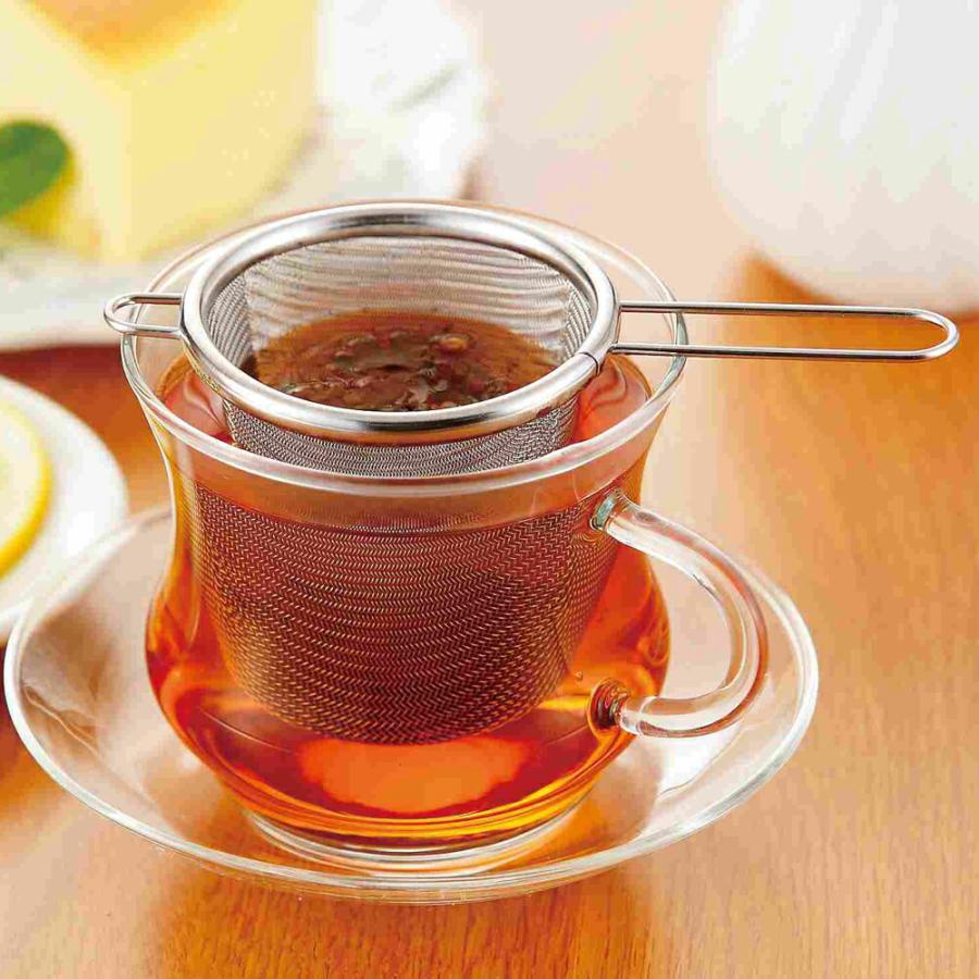 茶会用、茶漉し、箱あり Three Snow（スリースノー） ちょい茶こし 日本製 1杯用 茶漉し 自立