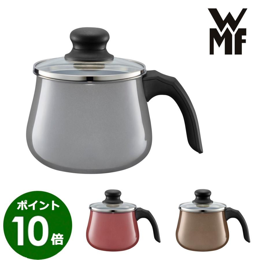 WMF マルチポット フュージョンテック ミネラル 14cm 蓋付 IH対応 片手鍋 ミルクポット ケトル てんぷら鍋 ガス火 おしゃれ コンパクト｜shokkishibuya