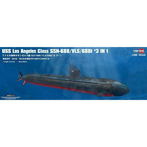 ホビーボス 1/350 潜水艦シリーズ アメリカ海軍 ロサンゼルス級 SSN-688/VLS/688i プラモデル