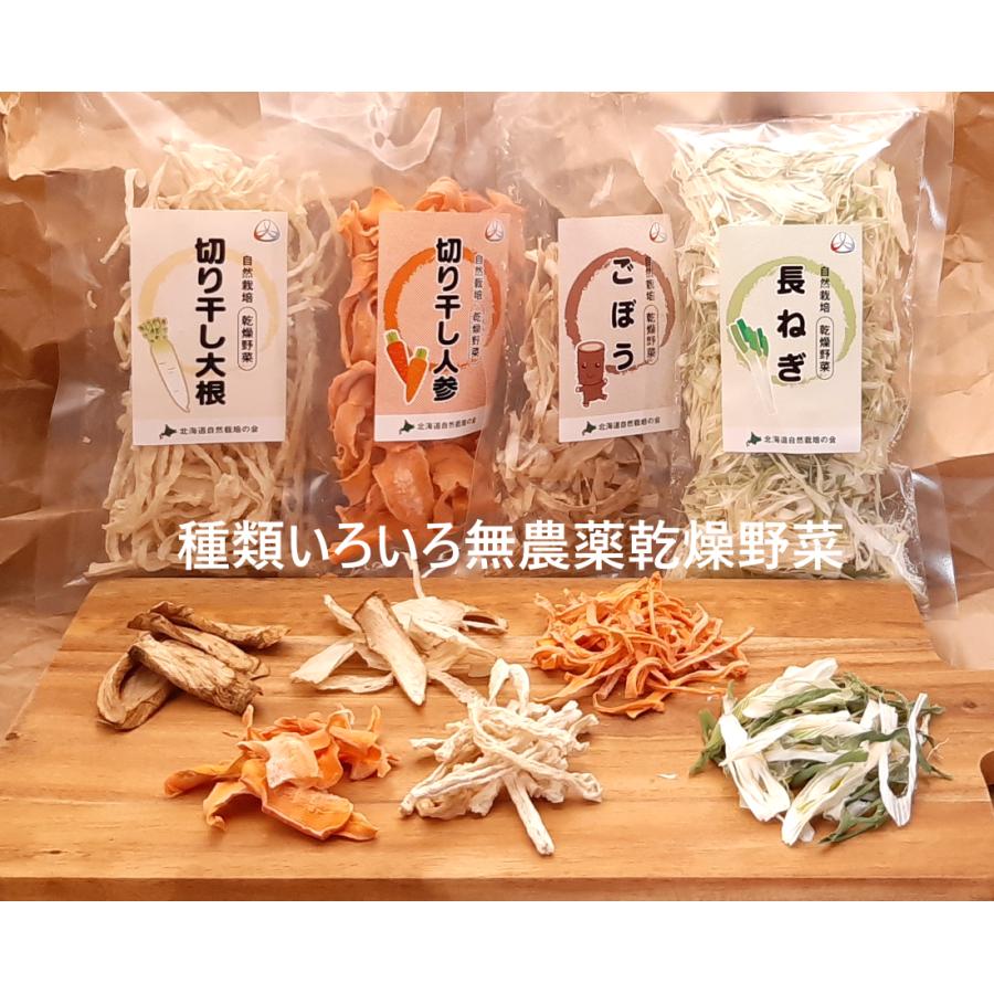 完全無農薬 北海道産乾燥野菜 長ねぎ10g×3袋セット 自然栽培 乾燥長