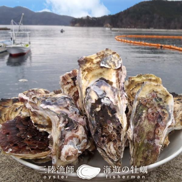 生牡蠣 殻付き 特大 夢牡蠣 40個 生食用 生ガキ 大粒生牡蠣 特大 バーベキュー［お歳暮 ギフト プレゼント］ 生牡蠣 特大 40個