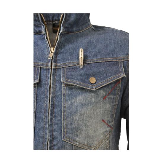 Dinnovation (NEW) ストレッチ デニム ジャケット 作業服 : 職人