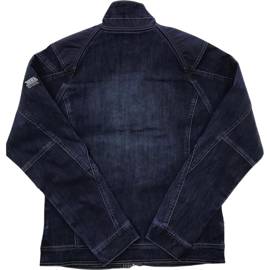 寅壱 8910-124 デニム長袖ブルゾン 【4L~5L】 : 職人ジャパン - 通販