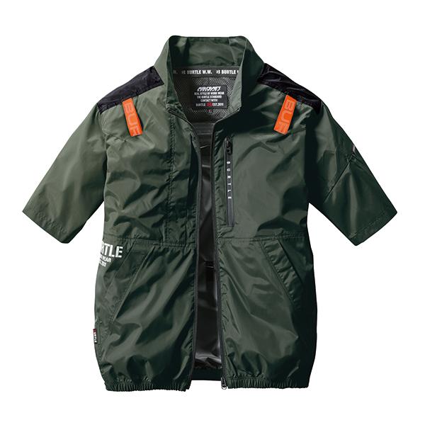 BURTLE（バートル） BURTLE AC2016 フルハーネス対応 半袖空調服 AC