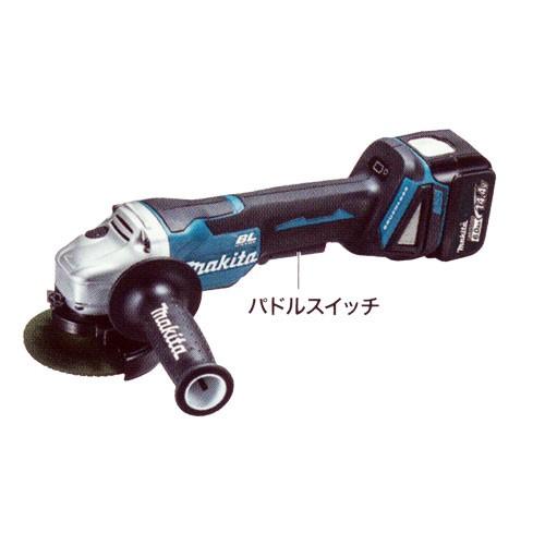 未使用品 Makita 100mm充電式ディスクグラインダー GA407DRG マキタ（makita） 充電式ディスクグラインダ GA407DRG : 職人ジャパン