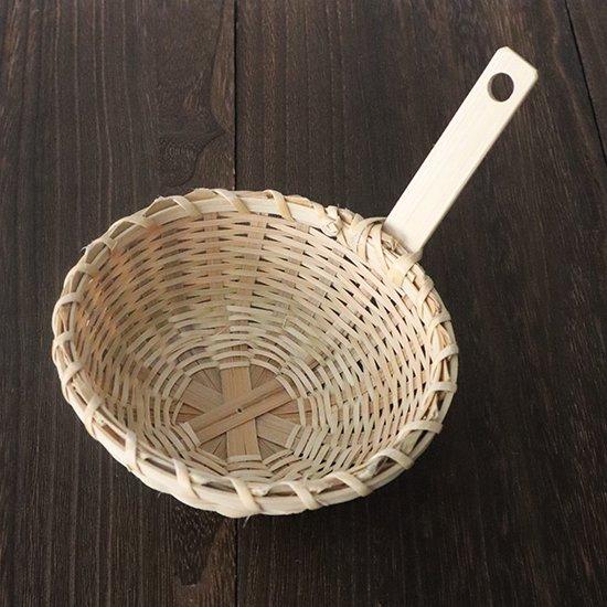 味噌こし 竹 大田原 国産 高級 職人 日本製 直径約12cm×高さ約4.5cm