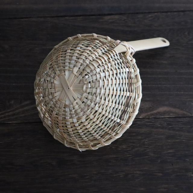 味噌こし 竹 大田原 国産 高級 職人 日本製 直径約12cm×高さ約4.5cm