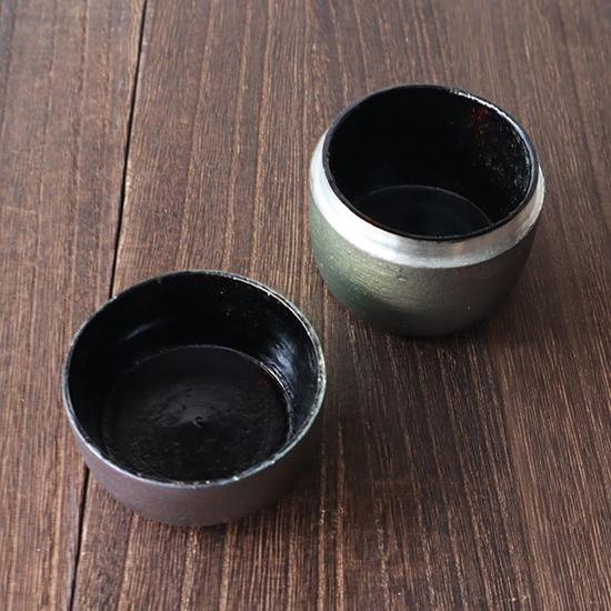 【錫 棗】三代 長野垤志 作｜釜師 箱書き付 茶道具_4