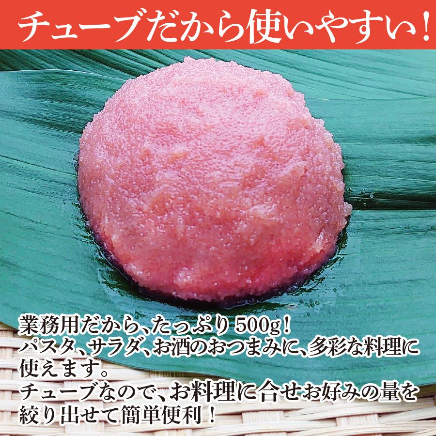 タラコチューブ たらこ 塩たらこ バラコ チューブ入り 500ｇ 冷凍 ショクリュー 通販 Paypayモール