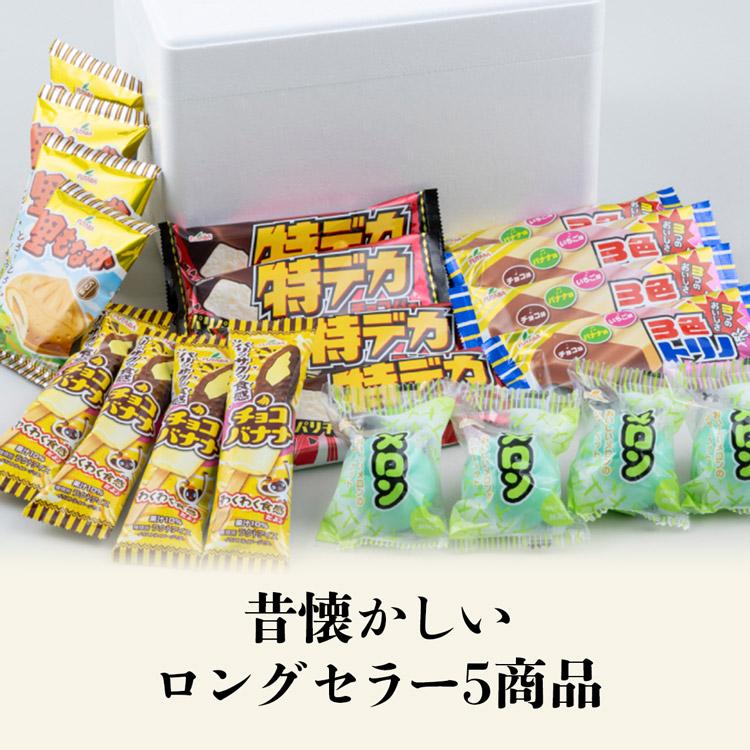なつかし アイス 20個セット チョコバナナ 特デカチョコバー 里もなか